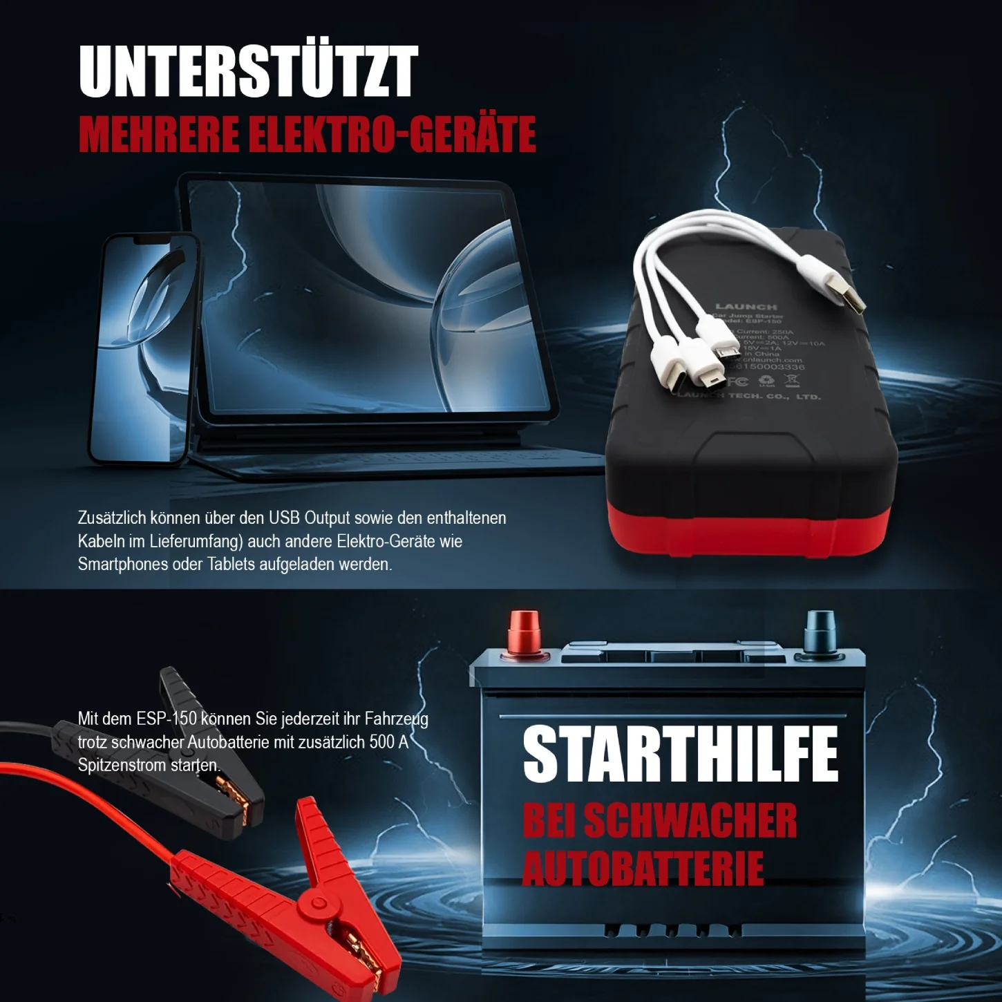 ESP-150 Starthilfegerät - Image 5