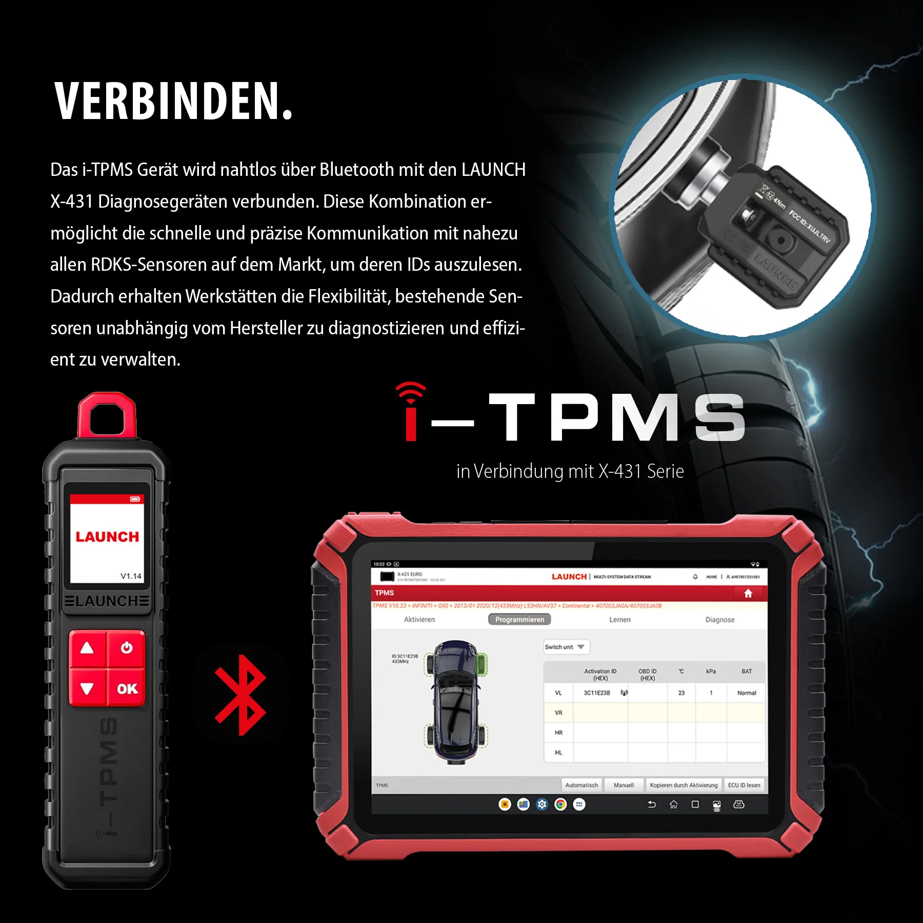 i-TPMS RDKS Programmiergerät - Image 3