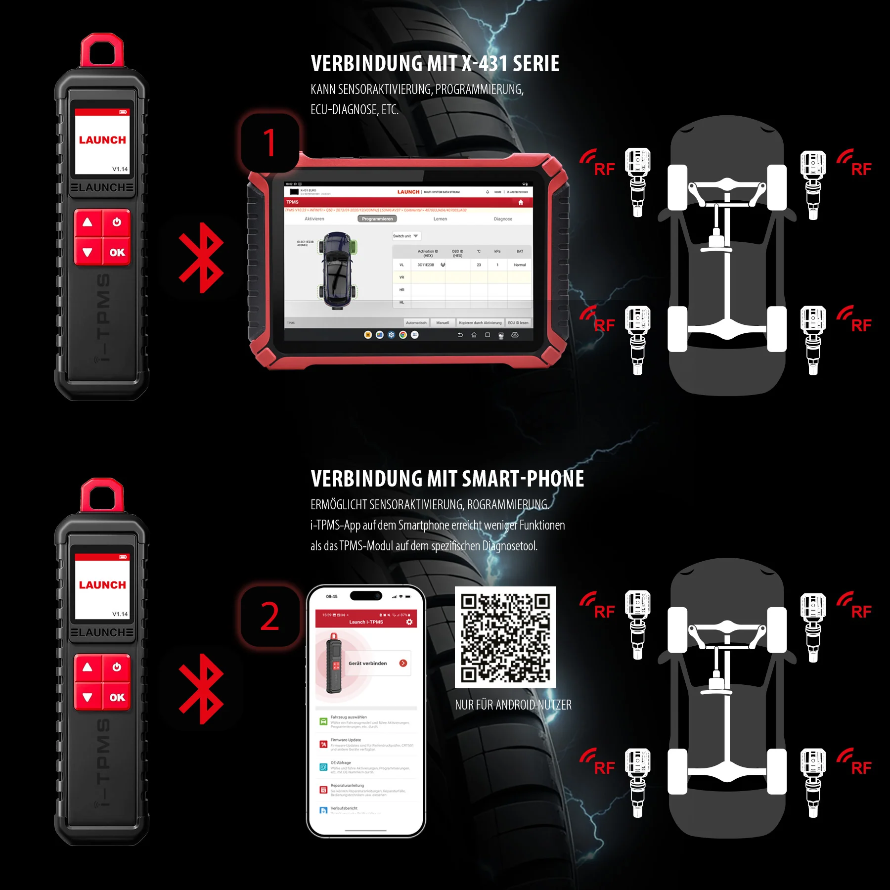 i-TPMS RDKS Programmiergerät - Image 4
