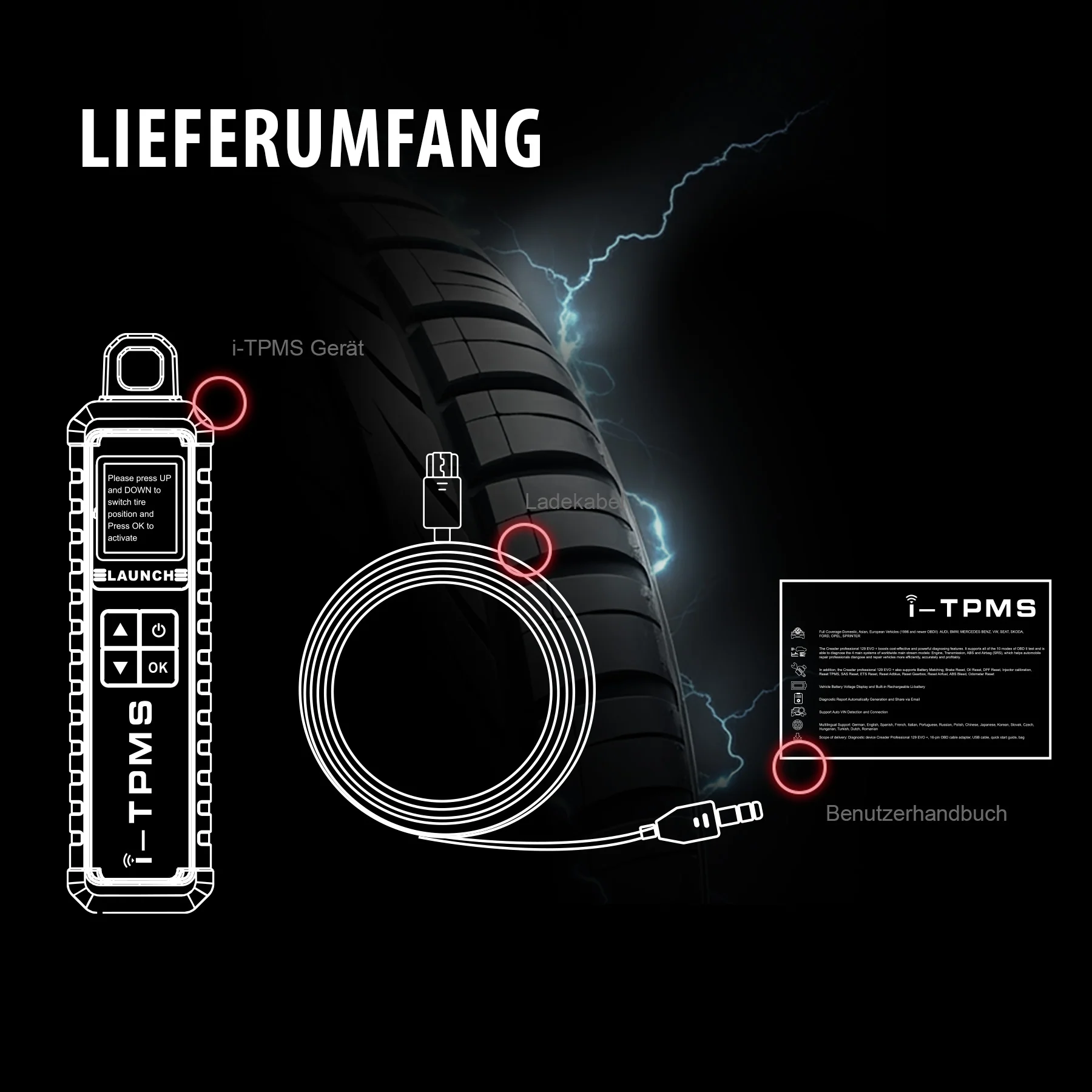i-TPMS RDKS Programmiergerät - Image 9