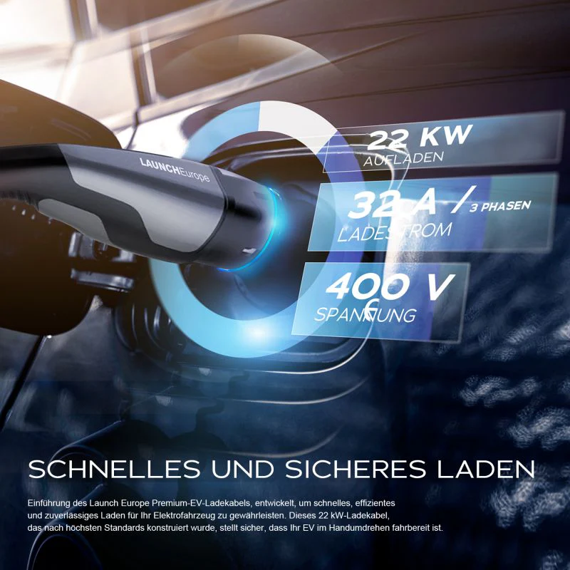 Ladekabel Typ 2 | 22kW | 7m - Image 6