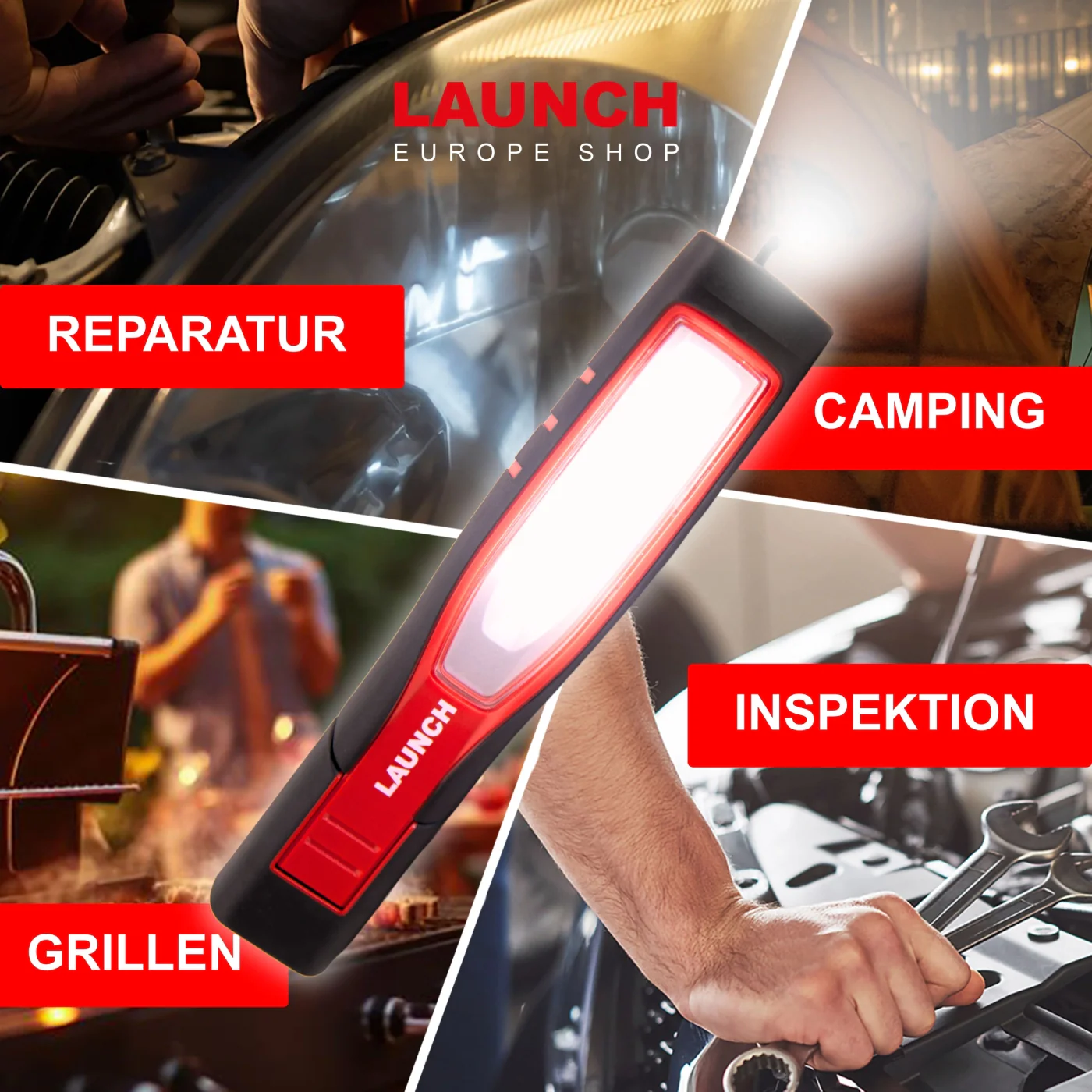 WL3016 LED Werkstattlampe - Image 4