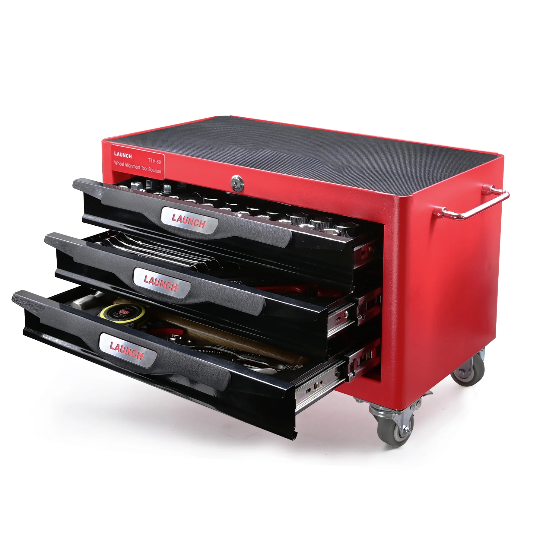 TTH-60 60-teiliges Vier-Rad-Ausrichtwerkzeugwagen-Kit - Image 3